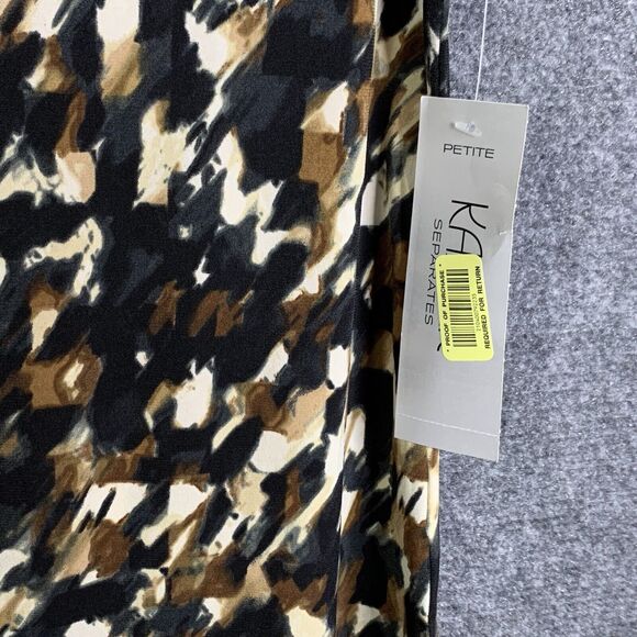 Kasper Petites Separates Women PL  Animals Type Print NWT Sleeveless - Picture 3 of 8